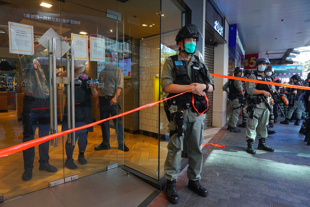 APTOPIX Hong Kong Protests
